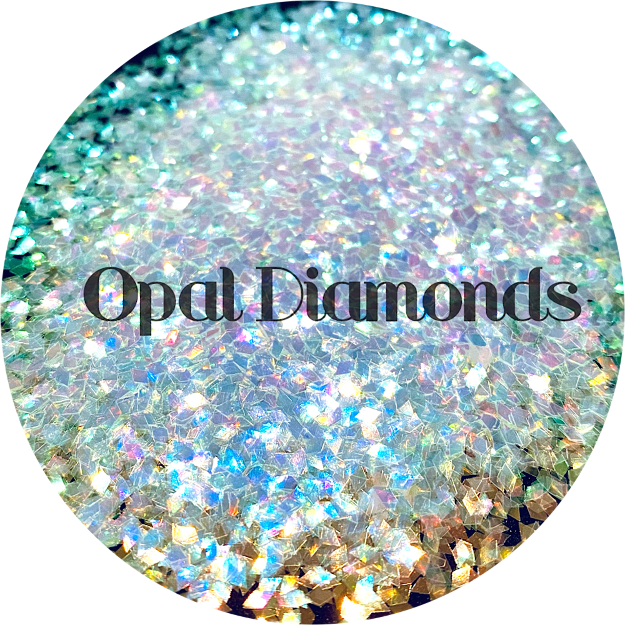 Polyester Glitter - Opal Diamonds Glitter Shape by Glitter Heart Co.™